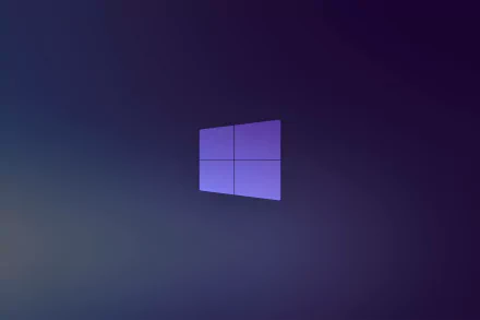  Windows 10X Logo - Purple