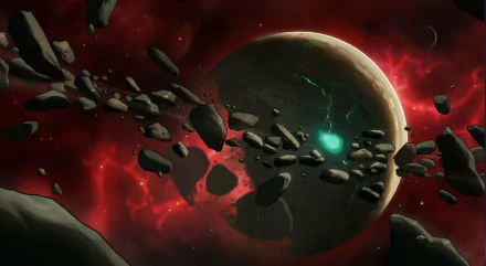 concept art planet space TV Show Final Space HD Desktop Wallpaper | Background Image