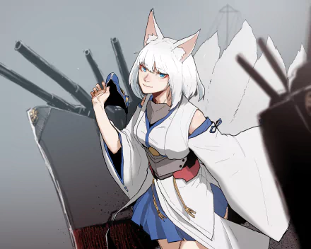 Kaga (Azur Lane) Anime Azur Lane HD Desktop Wallpaper | Background Image