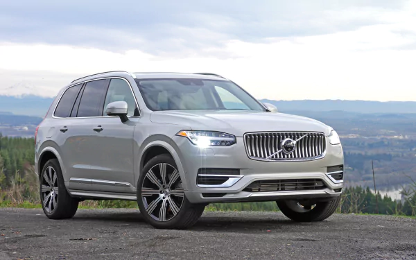 SUV silver car car Volvo vehicle Volvo XC90 HD Desktop Wallpaper | Background Image