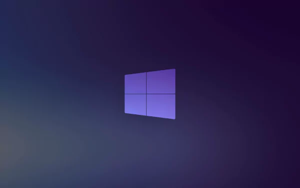  Windows 10X Logo - Purple