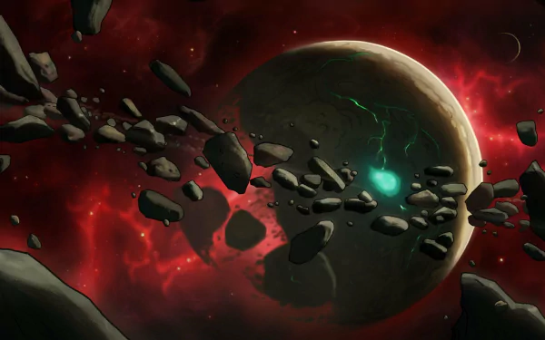 concept art planet space TV Show Final Space HD Desktop Wallpaper | Background Image