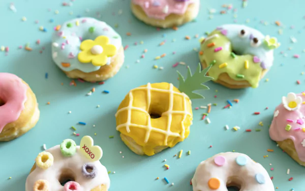 sweets food doughnut HD Desktop Wallpaper | Background Image