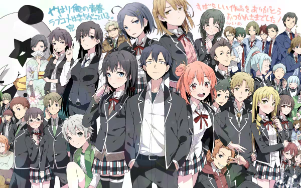 Anime My Teen Romantic Comedy SNAFU HD Desktop Wallpaper | Background Image