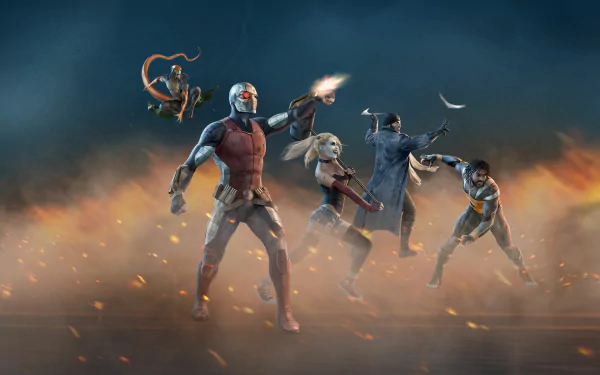 Bronze Tiger Captain Boomerang Harley Quinn Deadshot movie Suicide Squad: Hell to Pay HD Desktop Wallpaper | Background Image
