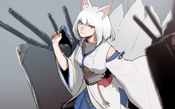Kaga (Azur Lane) Anime Azur Lane HD Desktop Wallpaper | Background Image