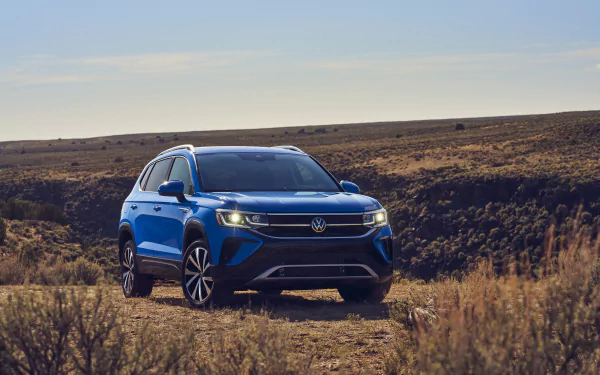 SUV car Volkswagen vehicle Volkswagen Taos HD Desktop Wallpaper | Background Image