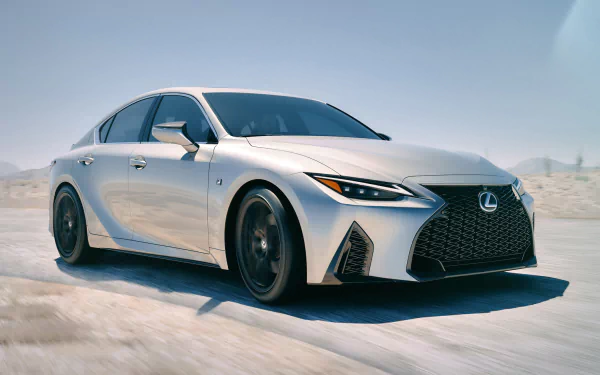 silver car car Lexus vehicle Lexus IS 350 F Sport HD Desktop Wallpaper | Background Image