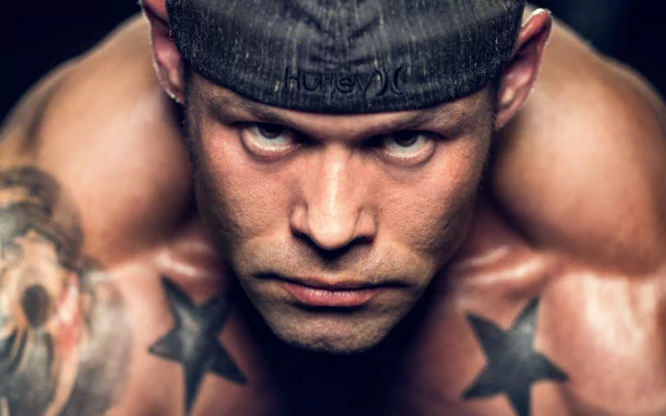 tattoo man face HD Desktop Wallpaper | Background Image