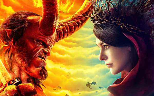 David Harbour Hellboy movie Hellboy (2019) HD Desktop Wallpaper | Background Image