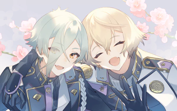 genderbend Hizamaru (Touken Ranbu) Higekiri (Touken Ranbu) Anime Touken Ranbu HD Desktop Wallpaper | Background Image