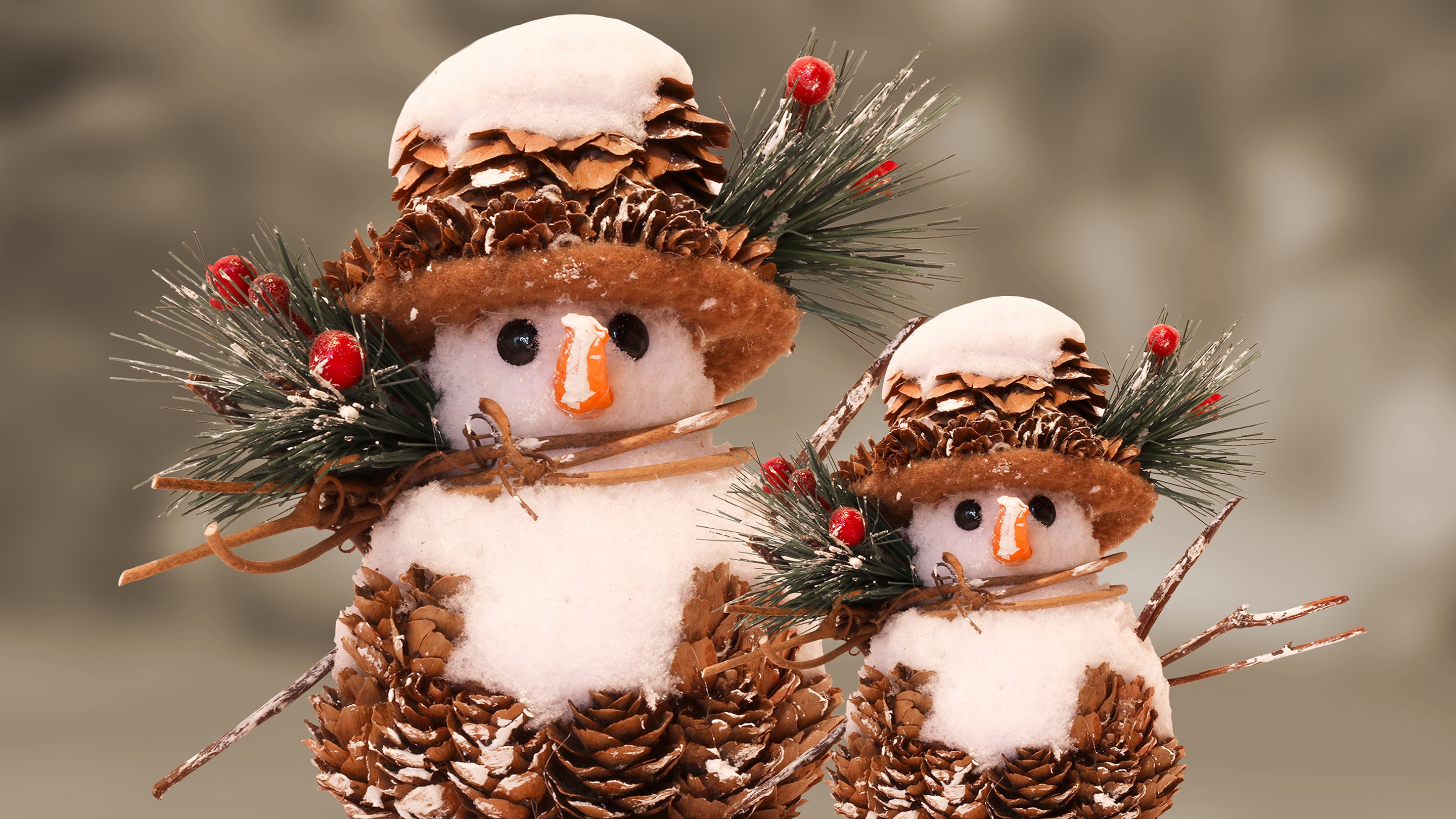 Photography Snowman HD Wallpaper | Background Image
