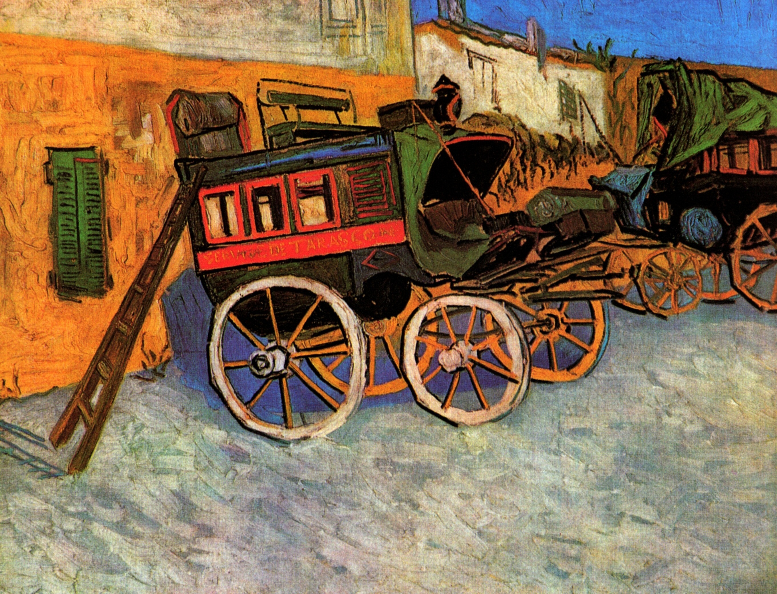 Tarascon Diligence by Vincent Van Gogh