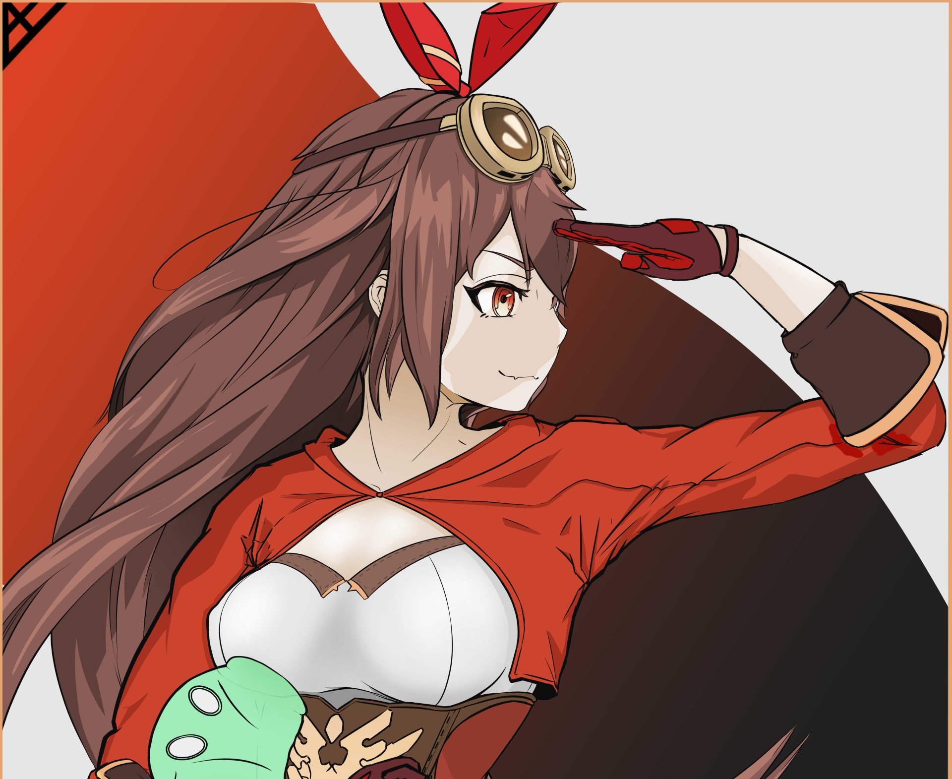 Download Amber (Genshin Impact) Video Game Genshin Impact 4k Ultra HD Wallpaper by Kyhiax