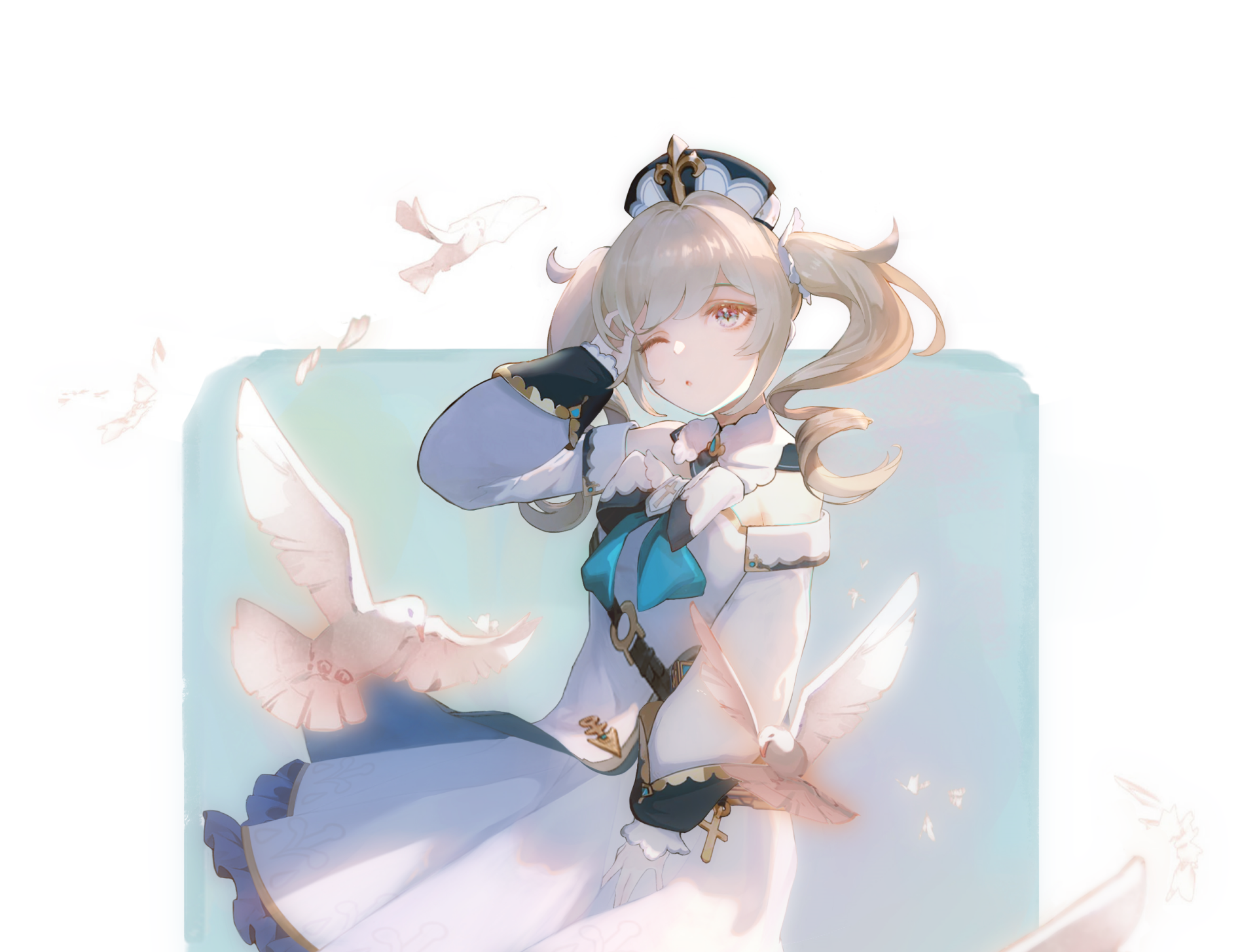 Download Barbara (Genshin Impact) Video Game Genshin Impact HD Wallpaper by 花鸽鸽