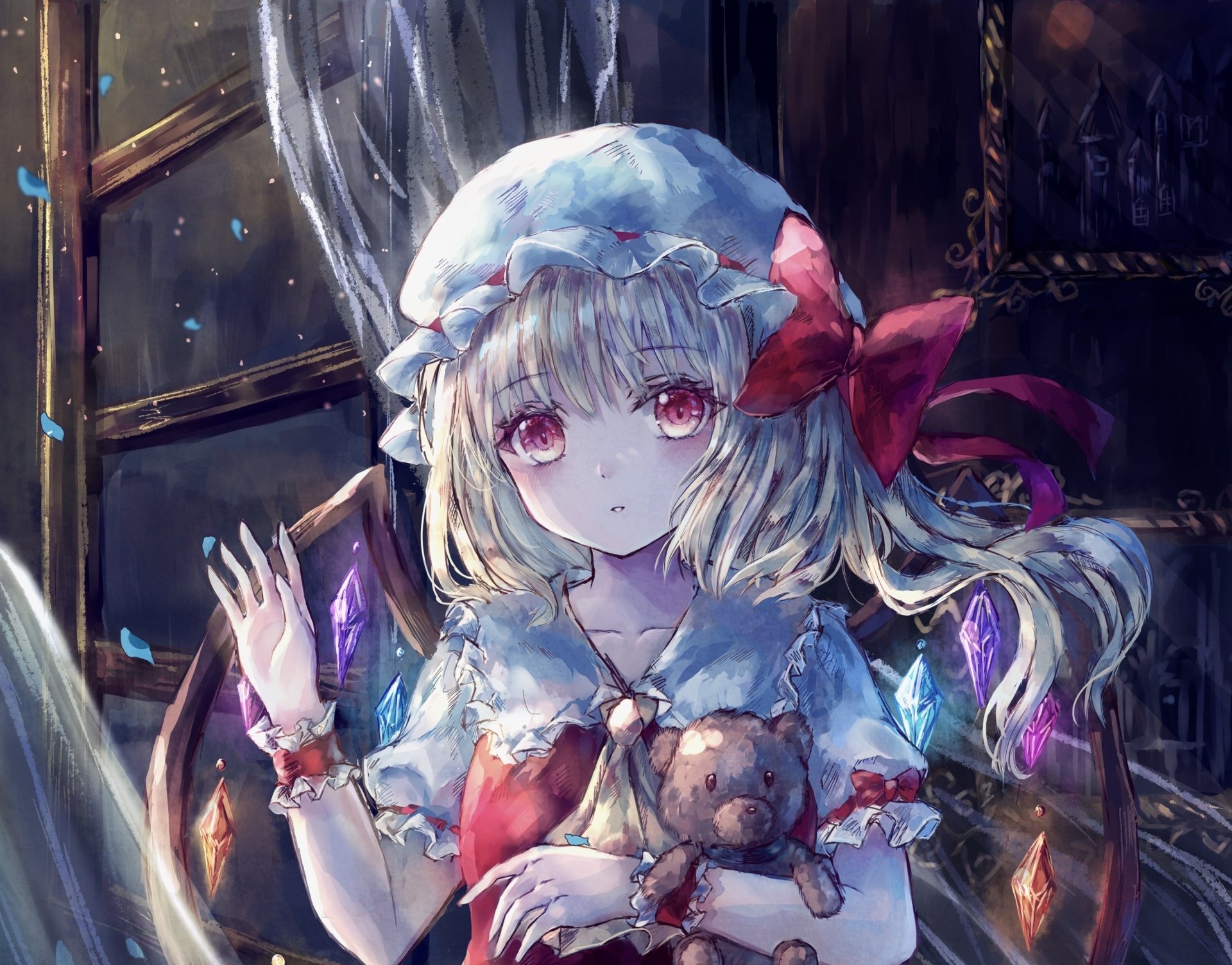 Download Flandre Scarlet Anime Touhou HD Wallpaper by すずしな綺雪