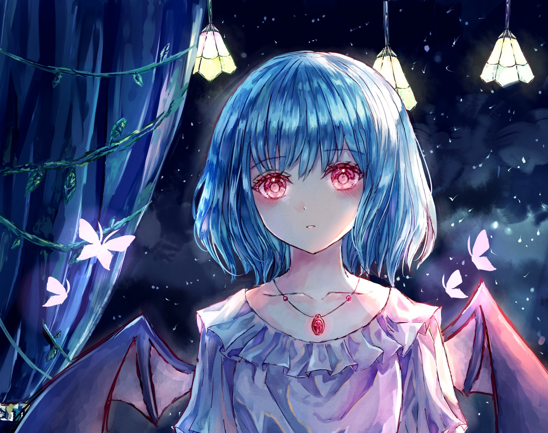 Download Remilia Scarlet Anime Touhou HD Wallpaper by すずしな綺雪