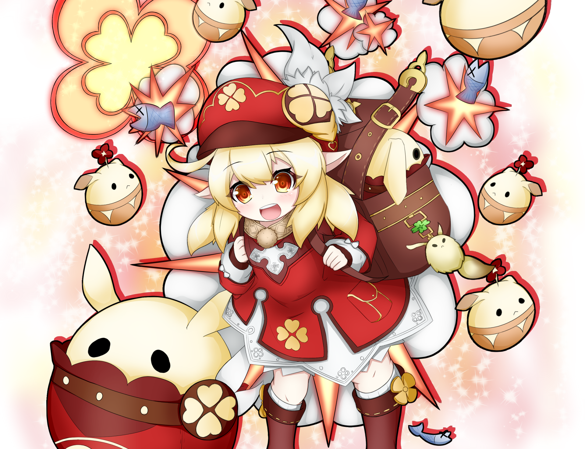 Download Klee (Genshin Impact) Video Game Genshin Impact HD Wallpaper by ネプスカ