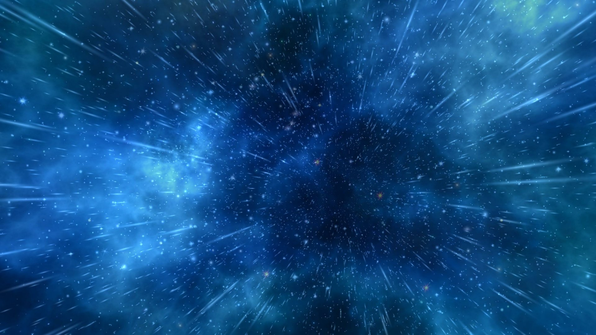 Download Blue Star Sci Fi Space HD Wallpaper