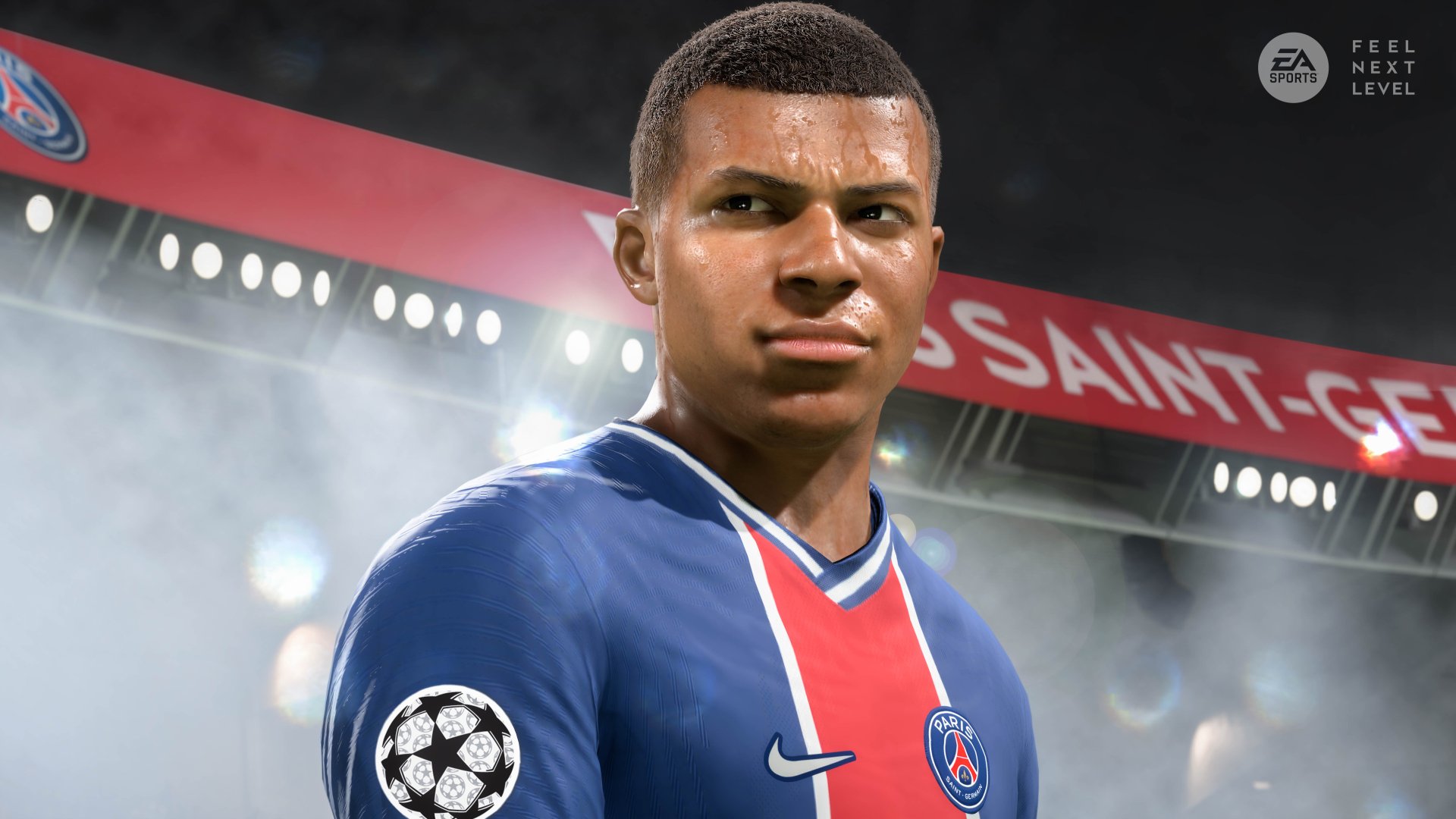 Download Kylian Mbappé Video Game FIFA 21 HD Wallpaper