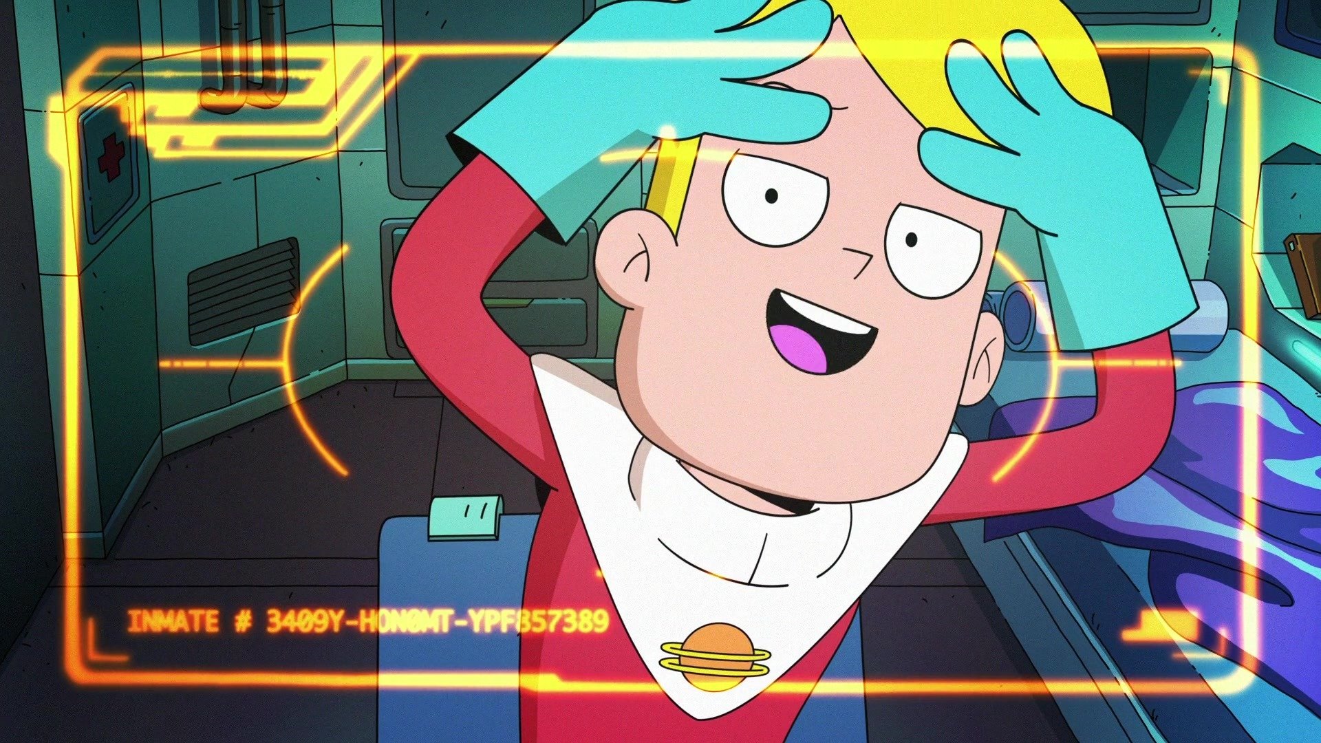 Download Blonde Gary Goodspeed TV Show Final Space HD Wallpaper