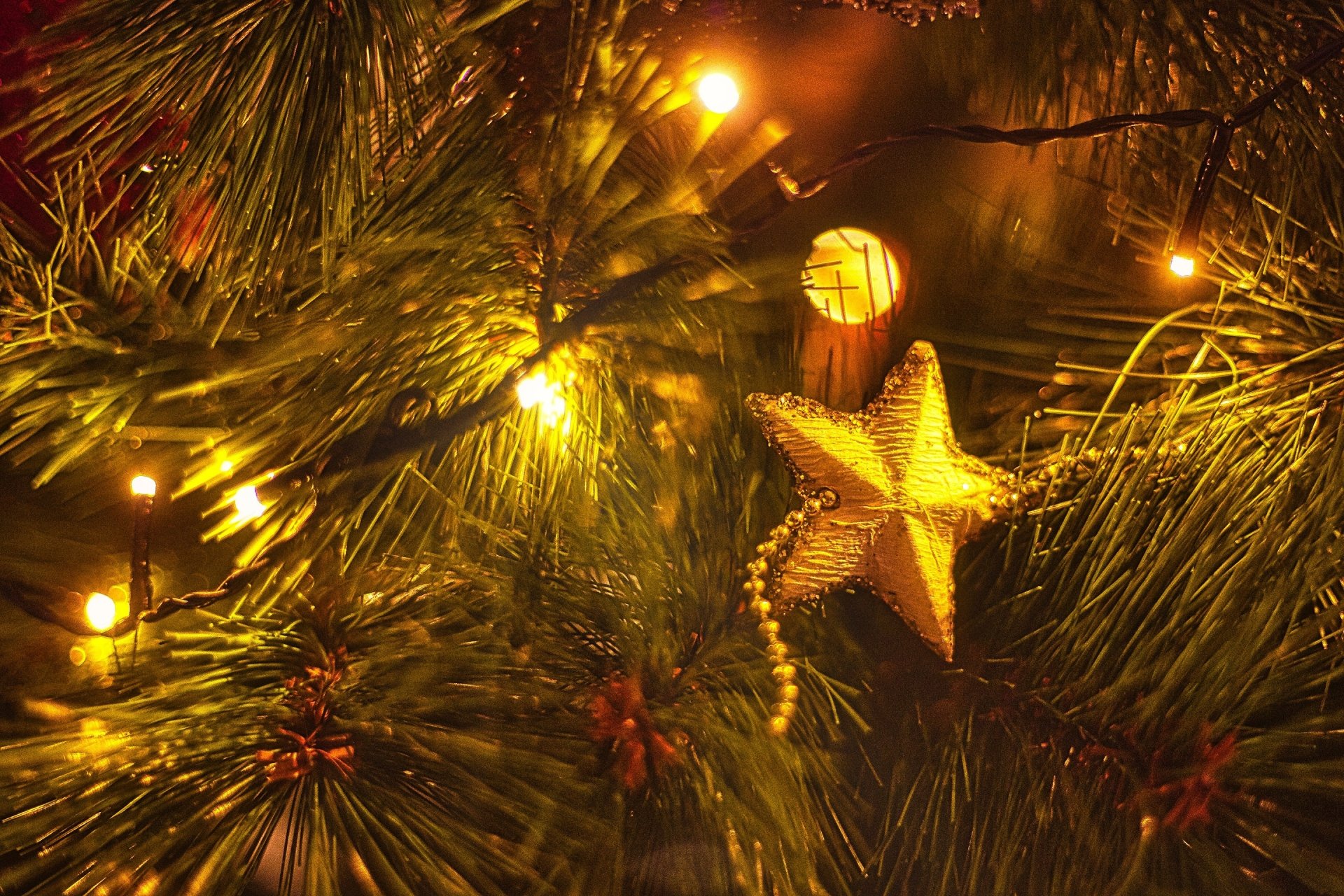 Download Christmas Tree Christmas Lights Star Holiday Christmas HD ...