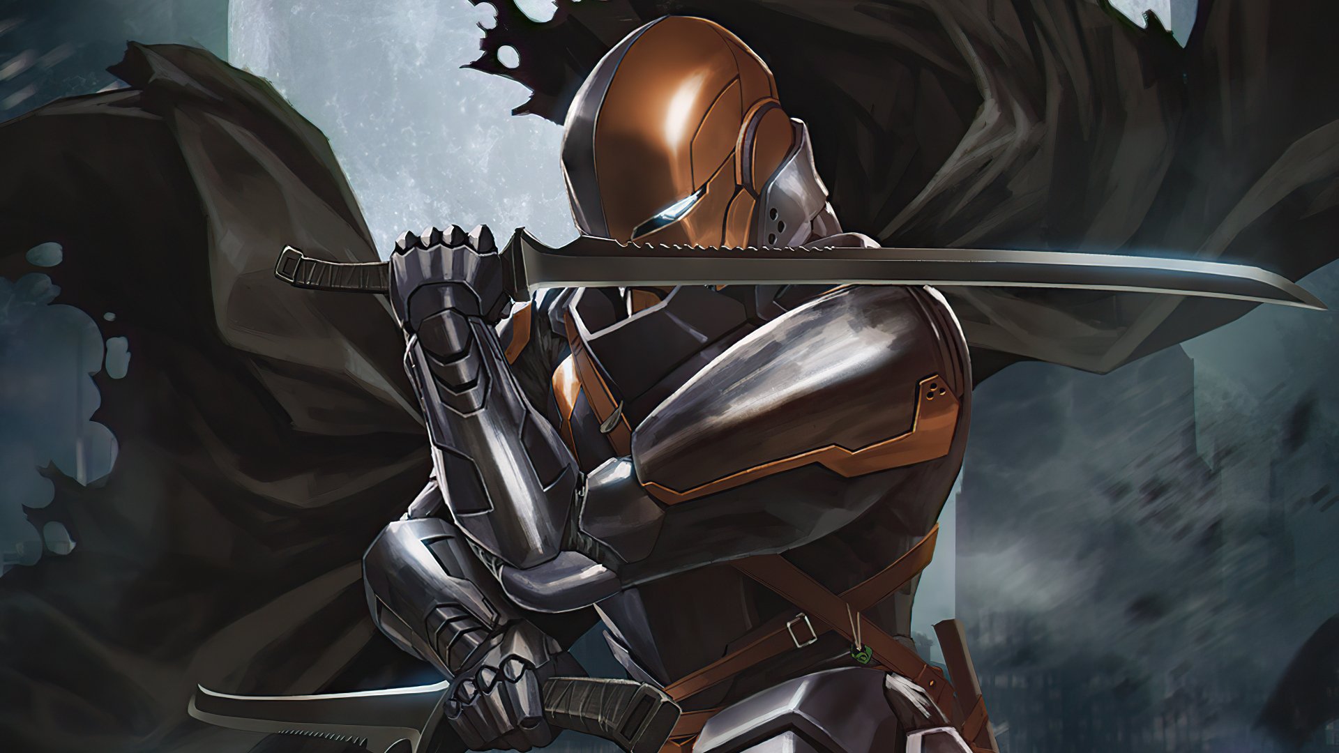 Download DC Comics Comic Deathstroke 4k Ultra HD Wallpaper by Studio HIVE