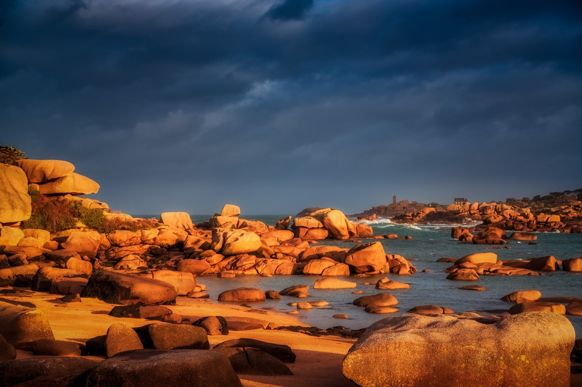Download Coast Stone Sea Photography Seascape 4k Ultra HD Wallpaper ...