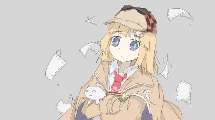 Watson Amelia Anime Virtual Youtuber HD Desktop Wallpaper | Background Image