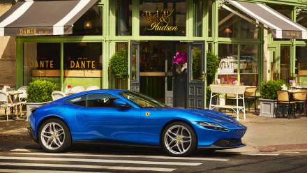 car Ferrari vehicle Ferrari Roma HD Desktop Wallpaper | Background Image