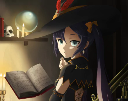 Mona (Genshin Impact) video game Genshin Impact HD Desktop Wallpaper | Background Image