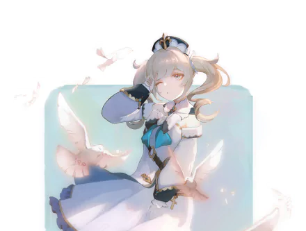 Barbara (Genshin Impact) video game Genshin Impact HD Desktop Wallpaper | Background Image