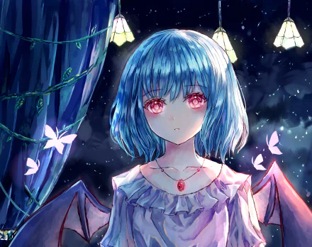 Remilia Scarlet Anime Touhou HD Desktop Wallpaper | Background Image