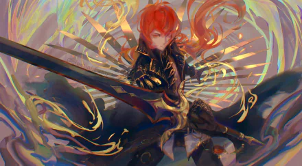 Diluc (Genshin Impact) video game Genshin Impact HD Desktop Wallpaper | Background Image