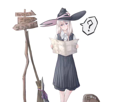 Elaina (The Journey of Elaina) Wandering Witch: The Journey of Elaina Anime HD Desktop Wallpaper | Background Image