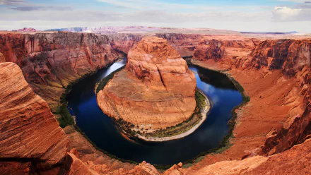 colorado river canyon USA Arizona mountain nature Horseshoe Bend HD Desktop Wallpaper | Background Image