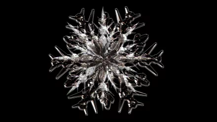 artistic snowflake HD Desktop Wallpaper | Background Image