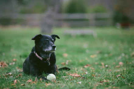 Animal dog Black Dog HD Desktop Wallpaper | Background Image