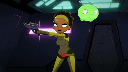 Mooncake (Final Space) Nightfall (Final Space) TV Show Final Space HD Desktop Wallpaper | Background Image