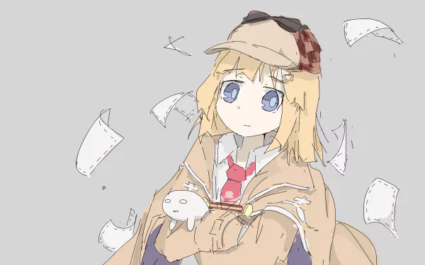 Watson Amelia Anime Virtual Youtuber HD Desktop Wallpaper | Background Image