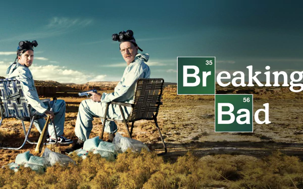 Aaron Paul Jesse Pinkman Bryan Cranston Walter White TV Show Breaking Bad HD Desktop Wallpaper | Background Image
