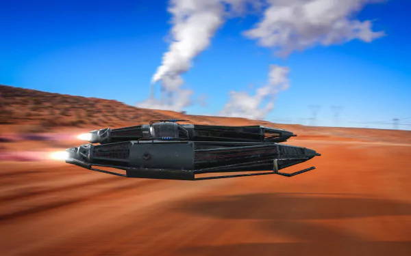 Star Wars Sci Fi spaceship HD Desktop Wallpaper | Background Image