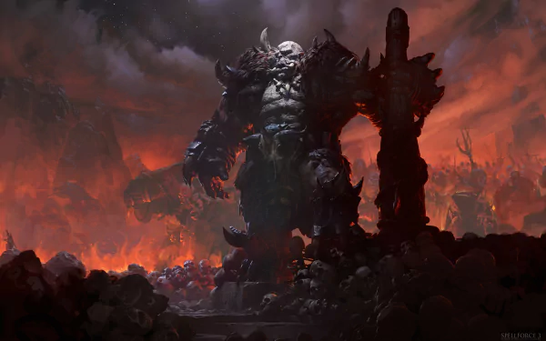  Fallen God - Keyart by Raphael Lübke