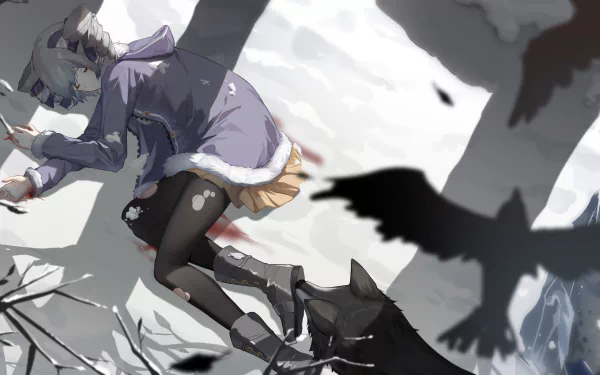 grey hair wolf Bronya Zaychik video game Honkai Impact 3rd HD Desktop Wallpaper | Background Image