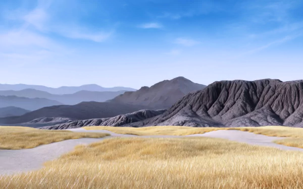 valley hill nature mountain HD Desktop Wallpaper | Background Image