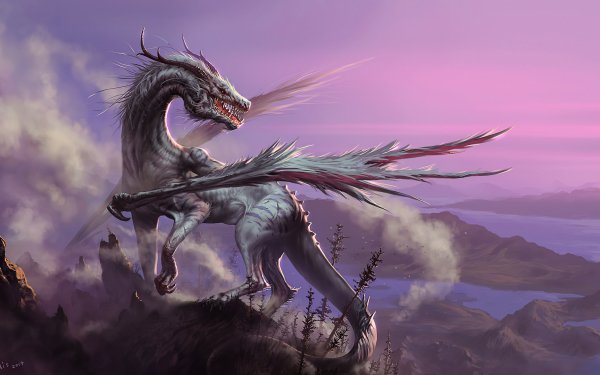 Fantasy Dragon HD Wallpaper | Background Image