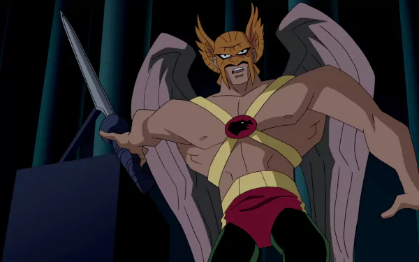wings sword Carter Hall Hawkman (DC Comics) TV Show Justice League Unlimited HD Desktop Wallpaper | Background Image
