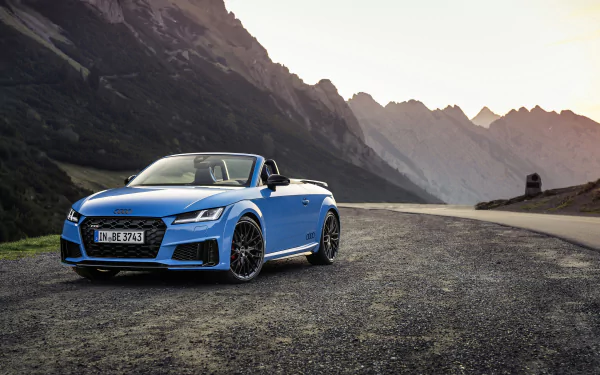 cabriolet car Audi Audi TTS Competition Plus vehicle Audi TT HD Desktop Wallpaper | Background Image