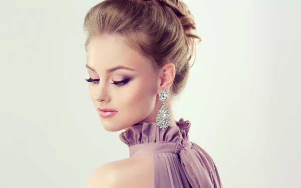 makeup portrait woman model HD Desktop Wallpaper | Background Image