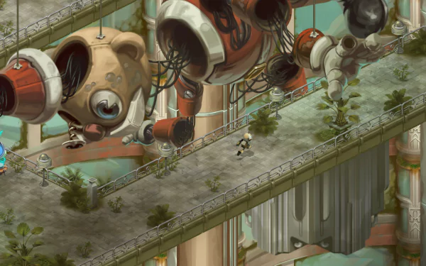 video game Retro Machina HD Desktop Wallpaper | Background Image